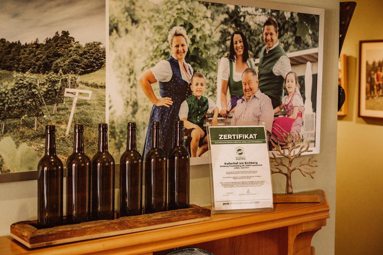Weingut Kollerhof Am Eichberg Villa Leutschach Eksteriør bilde